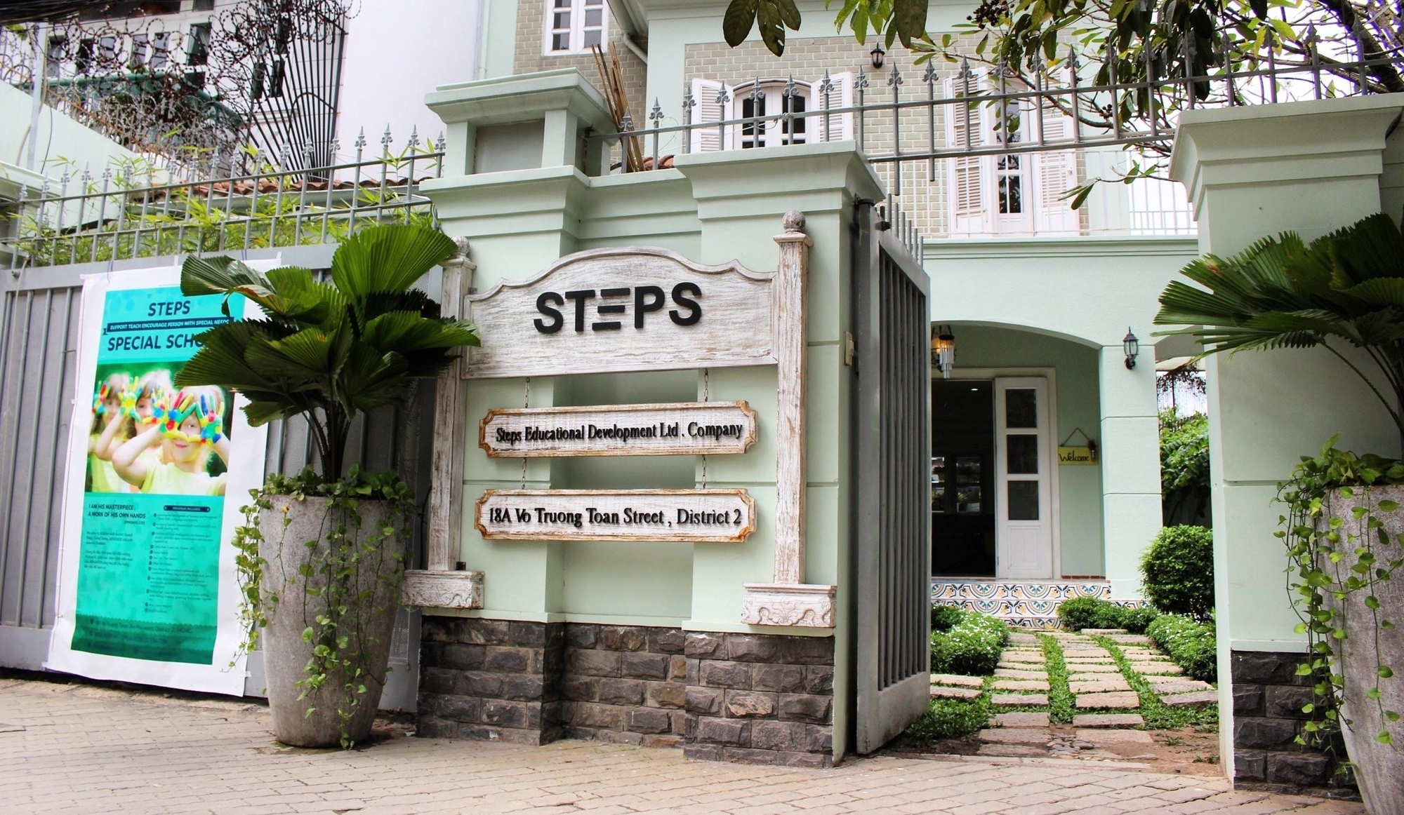 trường chuyên biệt quốc tế Steps Special School tại Thảo Điền Quận 2